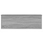vidaXL Κουτί Αποθήκευσης Γκρι sonoma 102x35x35 εκ. Επεξεργασμένο Ξύλο