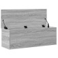 vidaXL Κουτί Αποθήκευσης Γκρι sonoma 102x35x35 εκ. Επεξεργασμένο Ξύλο