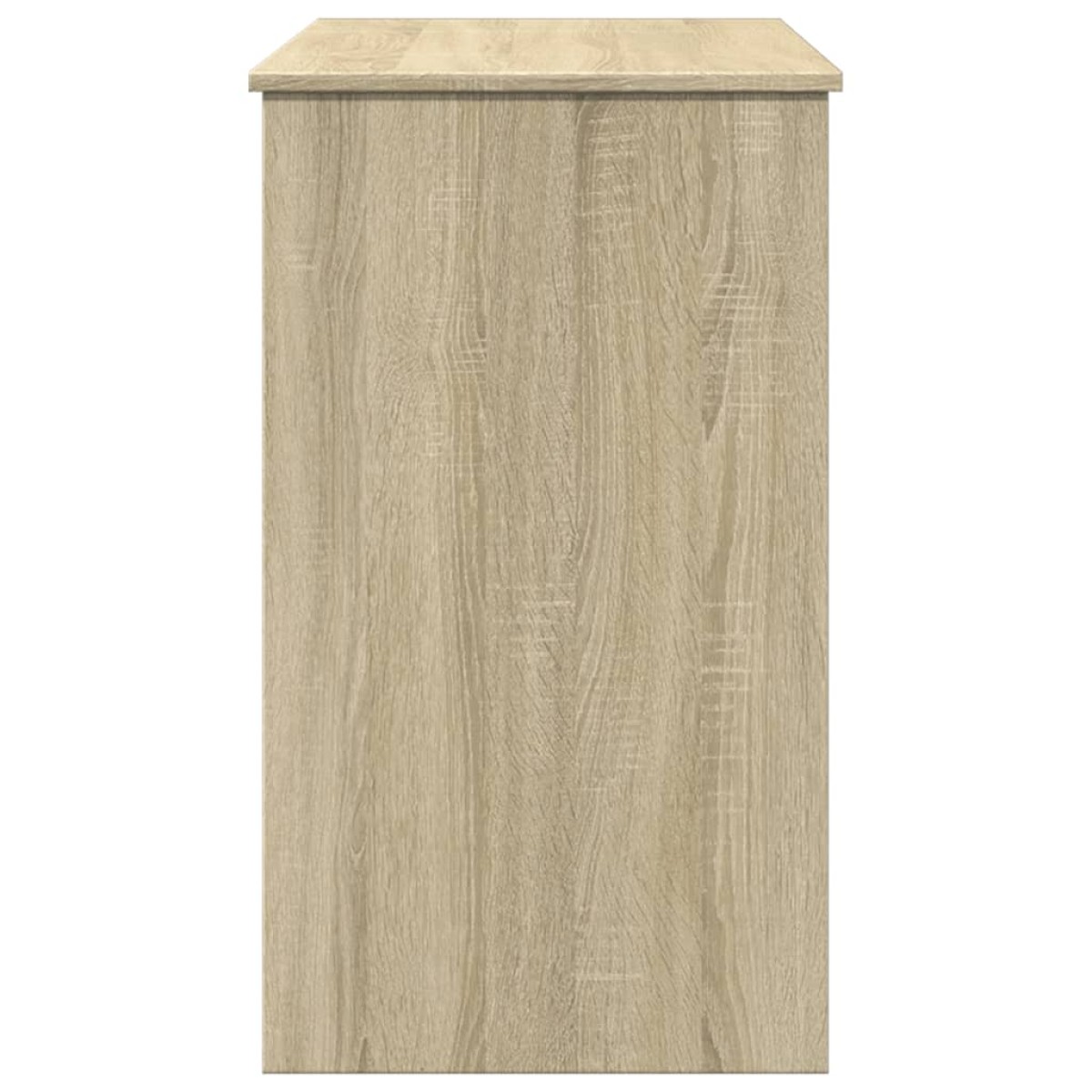 vidaXL Μπουντουάρ με Καθρέφτη Sonoma Δρυς 100x45x76 εκ.