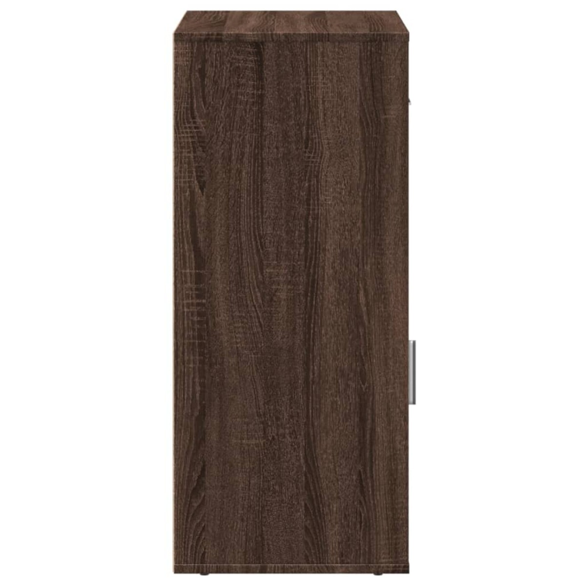vidaXL Ραφιέρα με Ντουλάπια Καφέ Δρυς 56,5x39x90εκ. Επεξεργασμένο Ξύλο