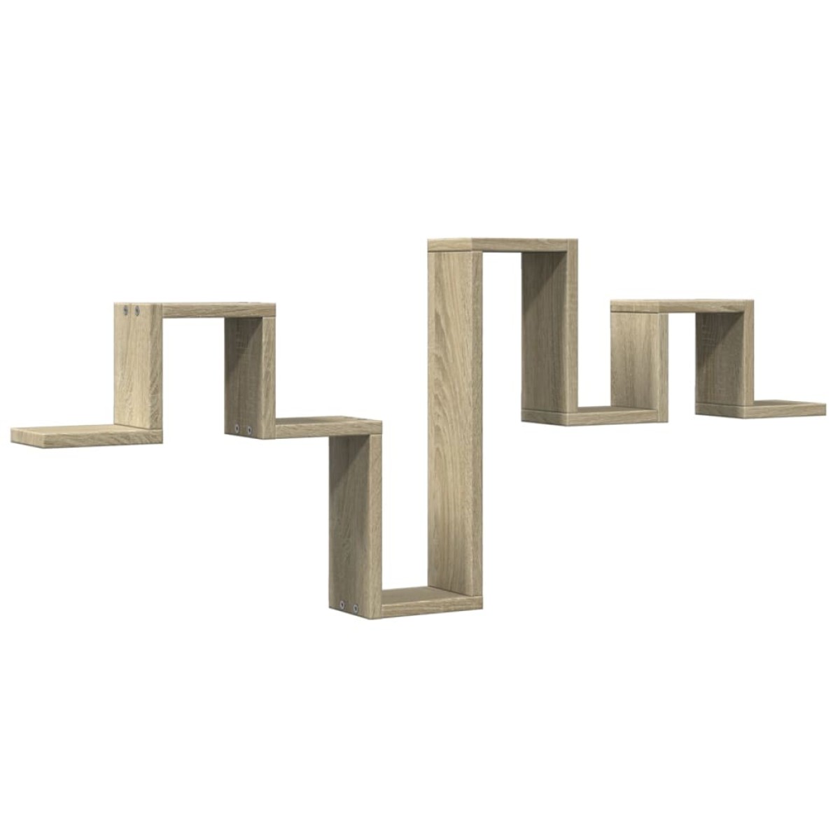 vidaXL Ράφι Τοίχου Sonoma Δρυς 104,5x10x43 εκ. από Επεξεργασμένο Ξύλο