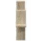 vidaXL Ράφι Τοίχου Sonoma Δρυς 104,5x10x43 εκ. από Επεξεργασμένο Ξύλο