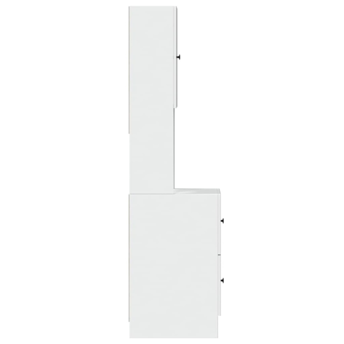 vidaXL Στήλη Κουζίνας Λευκή 35x50x180 εκ. από Επεξεργασμένο Ξύλο