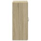 vidaXL Αρχειοθήκη Sonoma Δρυς 60x32x77,5 εκ. από Επεξεργασμένο Ξύλο