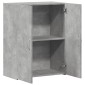 vidaXL Αρχειοθήκη Γκρι Σκυρ. 60x32x77,5 εκ. Επεξεργασμένο Ξύλο