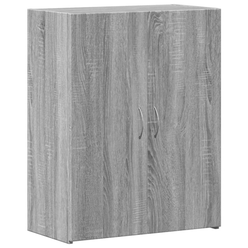vidaXL Αρχειοθήκη Γκρι Sonoma 60x32x77,5 εκ. από Επεξεργασμένο Ξύλο