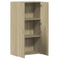 vidaXL Αρχειοθήκη Sonoma Δρυς 60x32x115 εκ. από Επεξεργασμένο Ξύλο