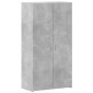 vidaXL Αρχειοθήκη Γκρι Σκυρ. 60x32x115 εκ. Επεξεργασμένο Ξύλο