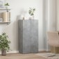 vidaXL Αρχειοθήκη Γκρι Σκυρ. 60x32x115 εκ. Επεξεργασμένο Ξύλο