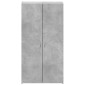 vidaXL Αρχειοθήκη Γκρι Σκυρ. 60x32x115 εκ. Επεξεργασμένο Ξύλο