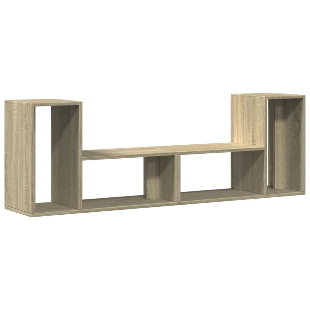 vidaXL Έπιπλα Τηλεόρασης 2 τεμ. Sonoma Δρυς 75x30x50 εκ. Επεξ. Ξύλο