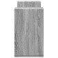 vidaXL Έπιπλα Τηλεόρασης 2 τεμ. Γκρι Sonoma 75x30x50 εκ. Επεξ. Ξύλο