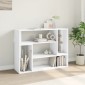 vidaXL Έπιπλα Τηλεόρασης 2 τεμ. Λευκά 100x30x50 εκ. Επεξεργασμένο Ξύλο