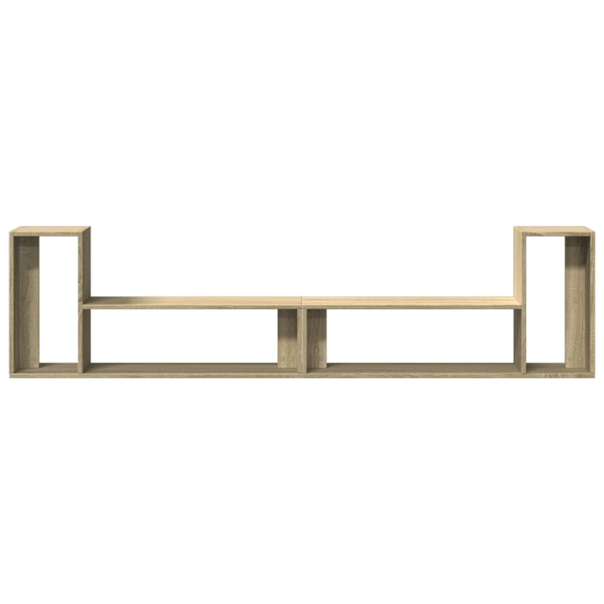 vidaXL Έπιπλα Τηλεόρασης 2 τεμ. Sonoma Δρυς 100x30x50 εκ. Επεξ. Ξύλο