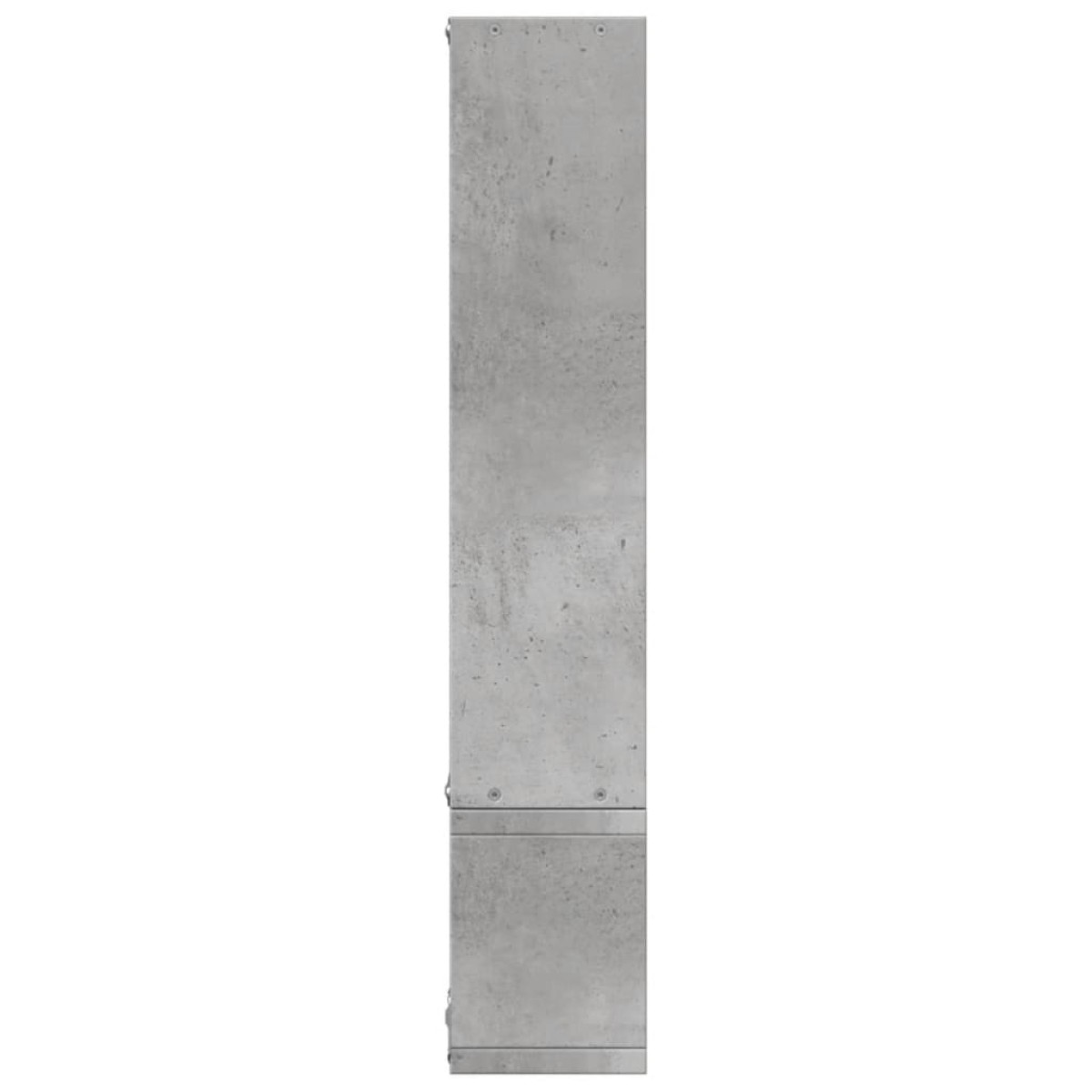vidaXL Ραφιέρα Τοίχου Γκρι Σκυροδέματος 96x12x64 εκ. από Επεξ. Ξύλο