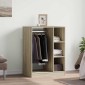 vidaXL Ντουλάπα Χρώμα Sonoma Δρυς 77 x 48 x 102 εκ. Επεξεργασμένο Ξύλο