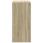 vidaXL Ντουλάπα Χρώμα Sonoma Δρυς 77 x 48 x 102 εκ. Επεξεργασμένο Ξύλο