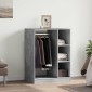 vidaXL Ντουλάπα Γκρι Σκυροδέματος 77x48x102 εκ. από Επεξεργασμένο Ξύλο