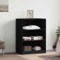 vidaXL Ντουλάπα Μαύρη 77 x 48 x 102 εκ. από Επεξεργασμένο Ξύλο