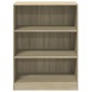 vidaXL Ντουλάπα Χρώμα Sonoma Δρυς 77x48x102 εκ. από Επεξεργασμένο Ξύλο
