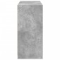 vidaXL Ντουλάπα Γκρι Σκυροδέματος 77x48x102 εκ. από Επεξεργασμένο Ξύλο