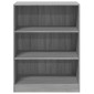 vidaXL Ντουλάπα Γκρι Sonoma 77x48x102 εκ. από Επεξεργασμένο Ξύλο