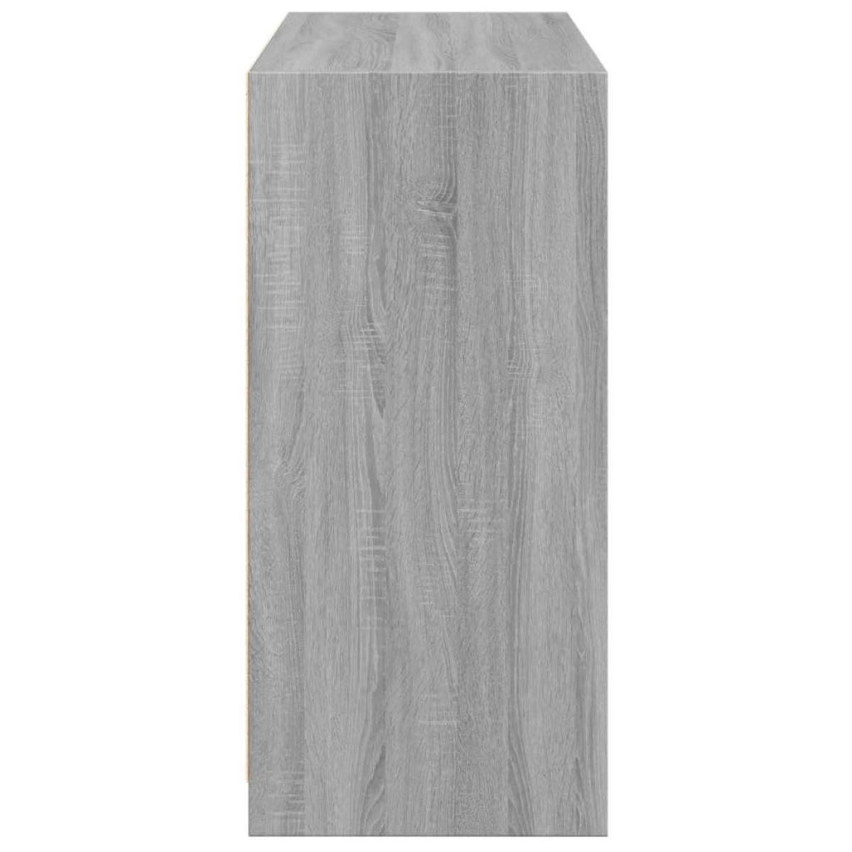 vidaXL Ντουλάπα Γκρι Sonoma 77x48x102 εκ. από Επεξεργασμένο Ξύλο