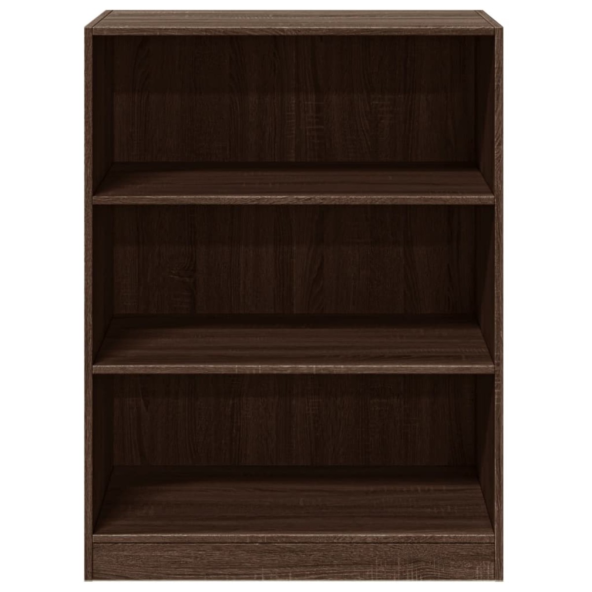 vidaXL Ντουλάπα Καφέ Δρυς 77 x 48 x 102 εκ. από Επεξεργασμένο Ξύλο