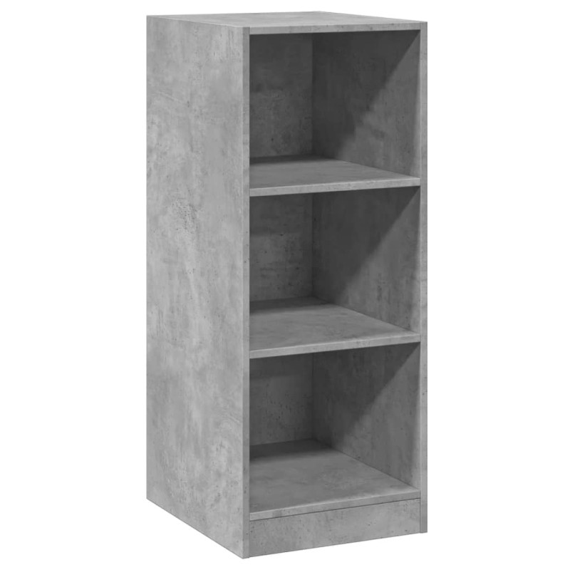 vidaXL Ντουλάπα Γκρι Σκυροδέματος 48x41x102 εκ. από Επεξεργασμένο Ξύλο