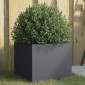vidaXL Ζαρντινιέρα Ανθρακί 32x30x29 εκ. από Χάλυβα Ψυχρής Έλασης