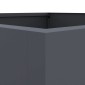 vidaXL Ζαρντινιέρα Ανθρακί 42x38x75 εκ. από Χάλυβα Ψυχρής Έλασης