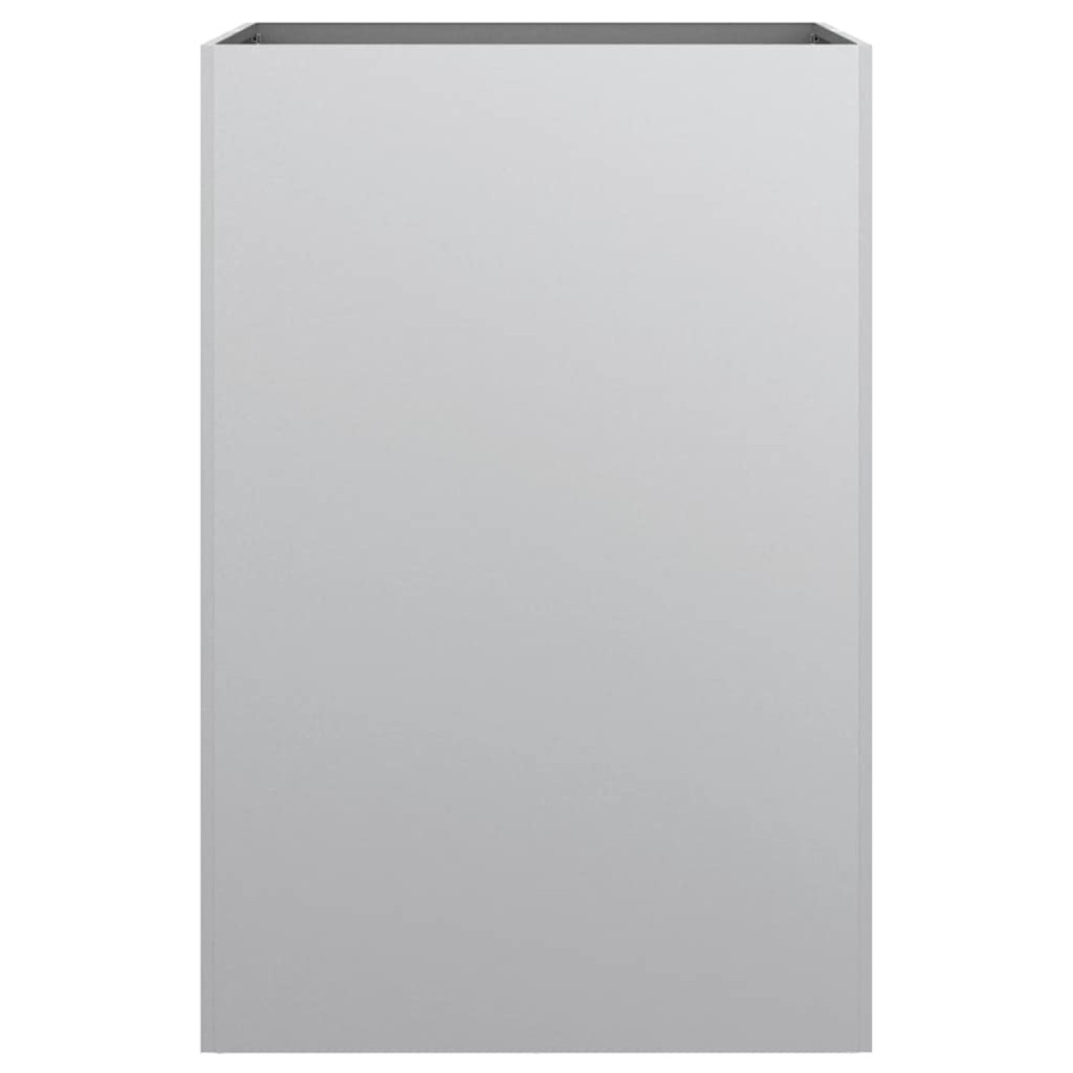 vidaXL Ζαρντινιέρα Ασημί 52x48x75 εκ. από Γαλβανισμένο Χάλυβα