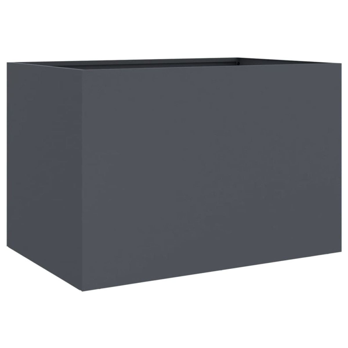 vidaXL Ζαρντινιέρα Ανθρακί 62x40x39 εκ. από Χάλυβα Ψυχρής Έλασης