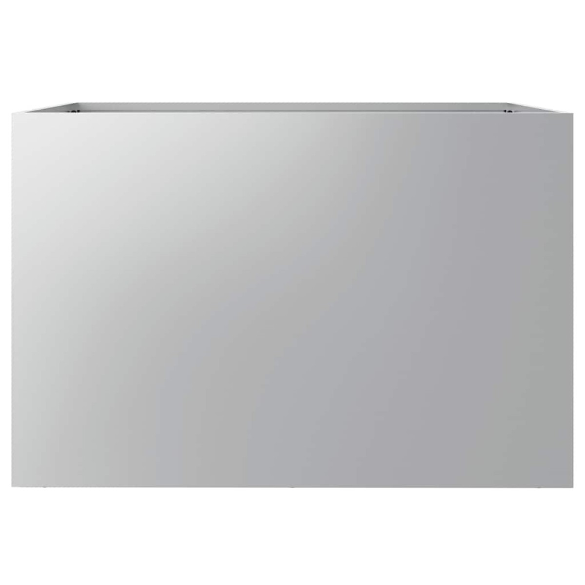 vidaXL Ζαρντινιέρα Ασημί 62x40x39 εκ. από Γαλβανισμένο Χάλυβα