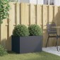 vidaXL Ζαρντινιέρα Ανθρακί 62x47x46 εκ. από Χάλυβα Ψυχρής Έλασης