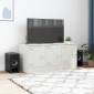 vidaXL Έπιπλο Τηλεόρασης Λευκό 99x39x44 εκ. από Ατσάλι
