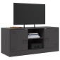 vidaXL Έπιπλο Τηλεόρασης Μαύρο 99x39x44 εκ. από Ατσάλι
