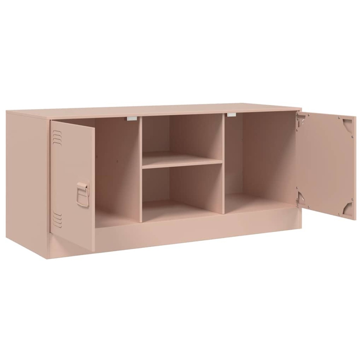 vidaXL Έπιπλο Τηλεόρασης Ροζ 99x39x44 εκ. από Ατσάλι