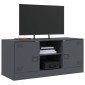 vidaXL Έπιπλο Τηλεόρασης Ανθρακί 99x39x44 εκ. από Χάλυβα