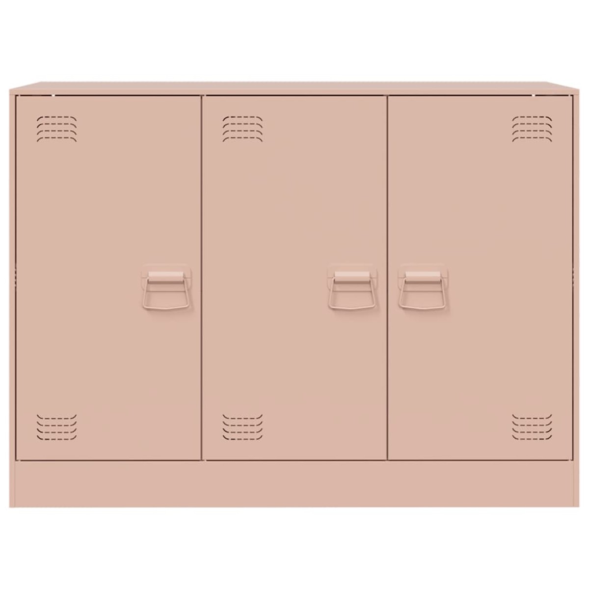 vidaXL Ντουλάπι Ροζ 99x39x73 εκ. από Ατσάλι