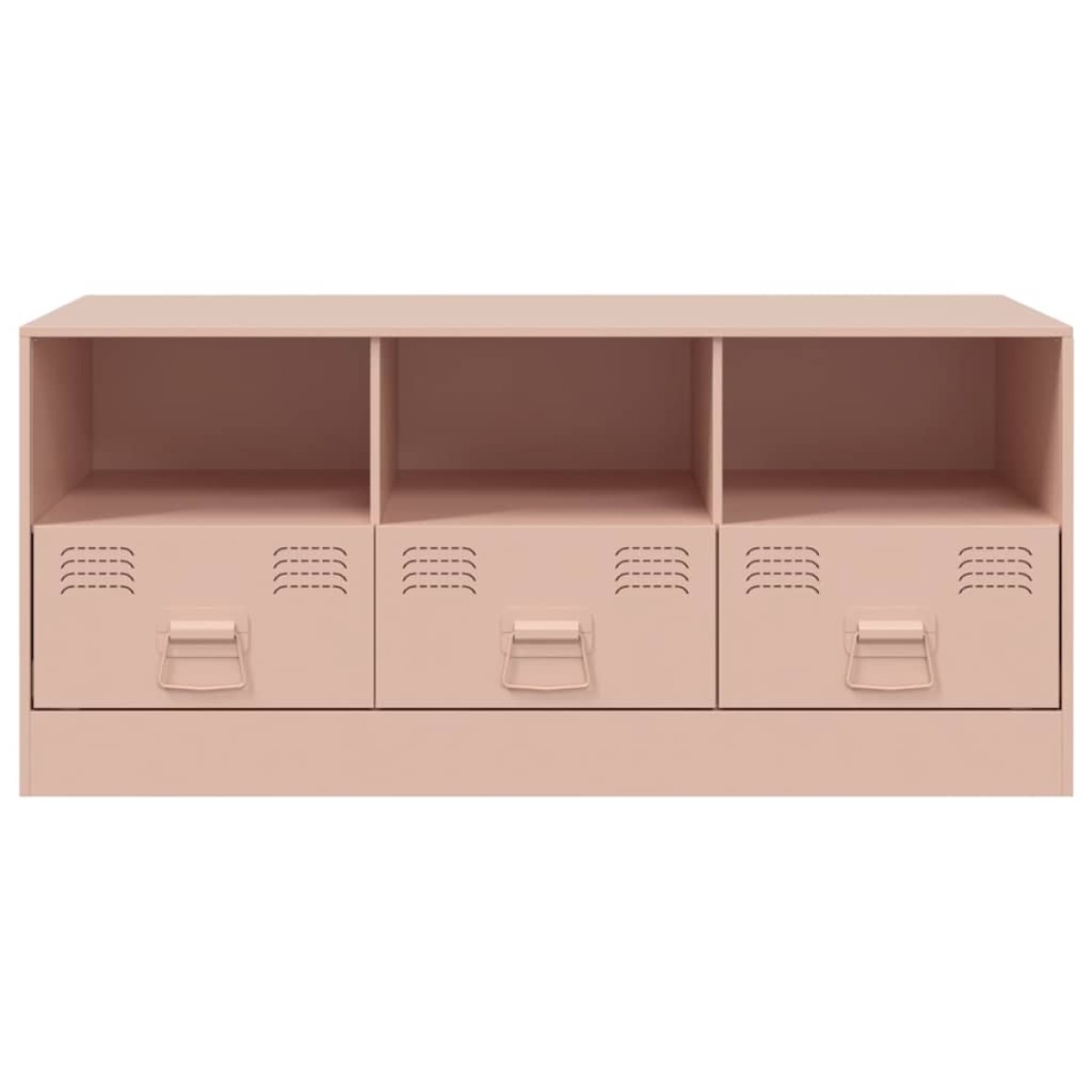vidaXL Έπιπλο Τηλεόρασης Ροζ 99x39x44 εκ. από Ατσάλι