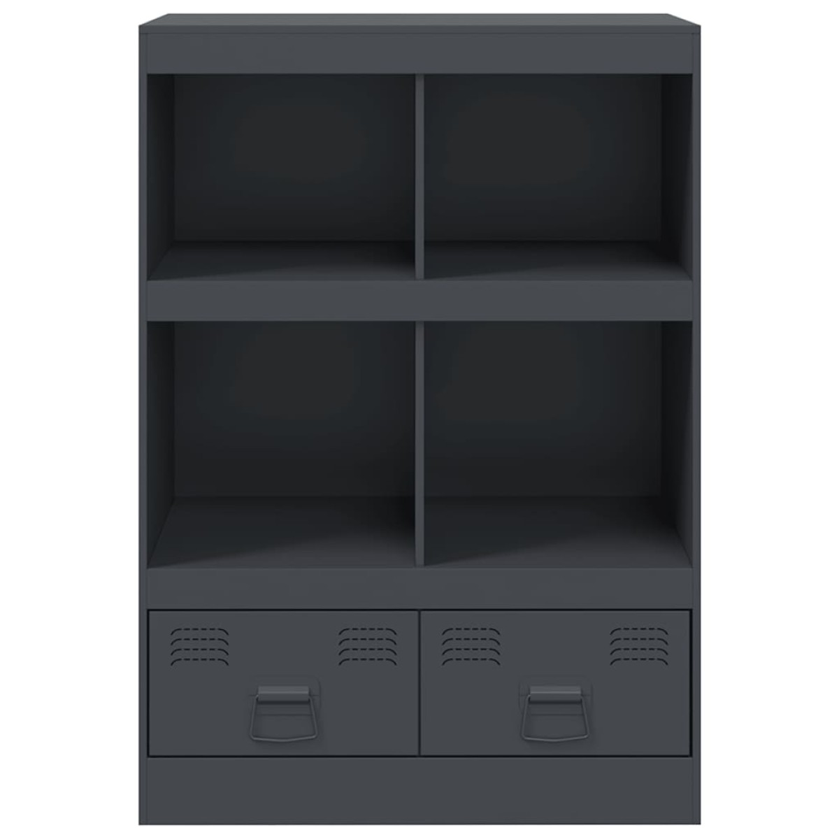 vidaXL Ντουλάπι Ανθρακί 67 x 39 x 95 εκ. από Ατσάλι