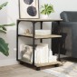 vidaXL Βάση Εκτυπωτή 3 Επιπέδων Sonoma Δρυς 43x48x64 εκ Επεξ. Ξύλο