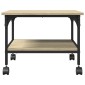 vidaXL Βάση Εκτυπωτή 2 Επιπέδων Sonoma Δρυς 50x40x38 εκ Επεξ. Ξύλο