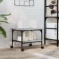 vidaXL Βάση Εκτυπωτή 2 Επιπέδων Γκρι Sonoma 50x40x38 εκ Επεξ. Ξύλο