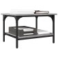 vidaXL Βάση Εκτυπωτή 2 Επιπέδων Γκρι Sonoma 50x40x38 εκ Επεξ. Ξύλο