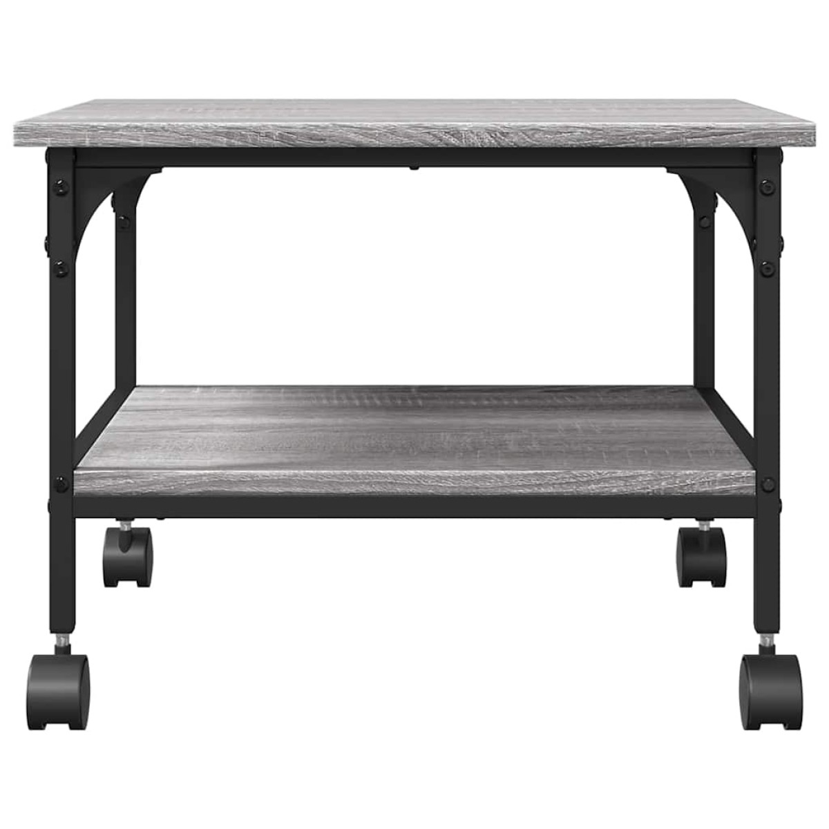vidaXL Βάση Εκτυπωτή 2 Επιπέδων Γκρι Sonoma 50x40x38 εκ Επεξ. Ξύλο