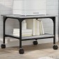 vidaXL Βάση Εκτυπωτή 2 Επιπέδων Γκρι Sonoma 50x40x38 εκ Επεξ. Ξύλο