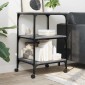 vidaXL Βάση Εκτυπωτή 3 Επιπέδων Γκρι Sonoma 50x41x75 εκ Επεξ. Ξύλο