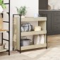 vidaXL Τρόλεϊ Κουζίνας Sonoma Δρυς 70x30x82 εκ. από Επεξεργασμένο Ξύλο